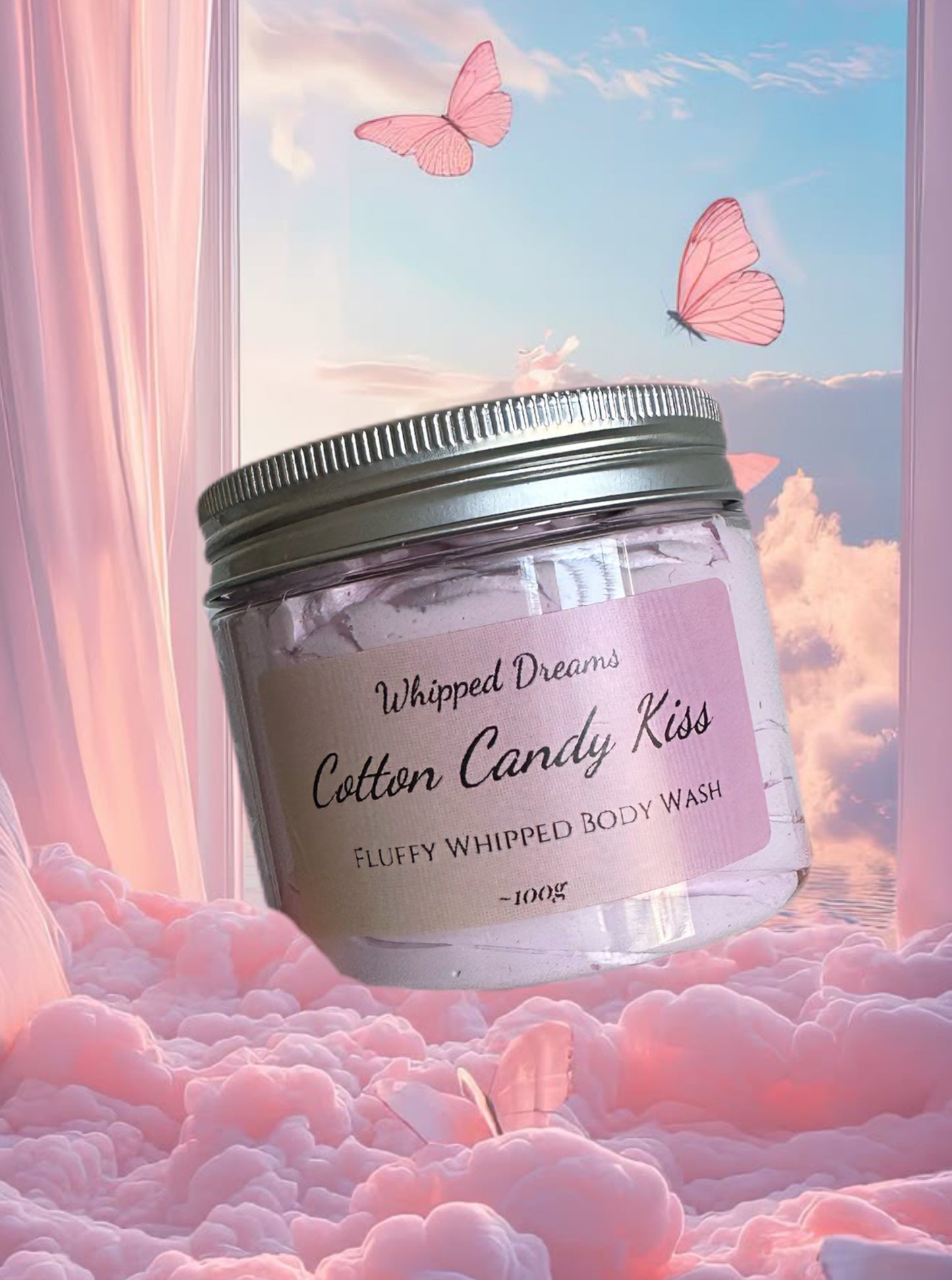 Cotton Candy Kiss Fluffy Whipped Body Wash image 0