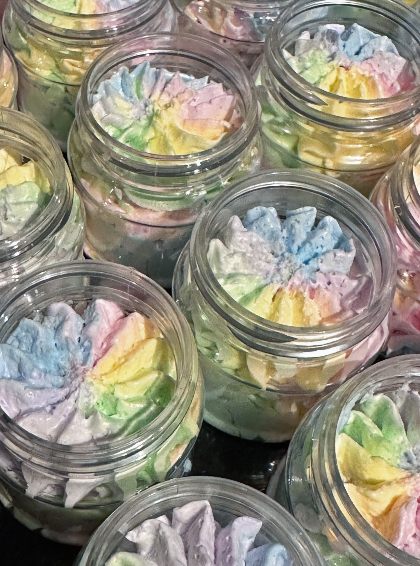 Strawberry Swirl Rainbow Whipped Body Wash Set image 0