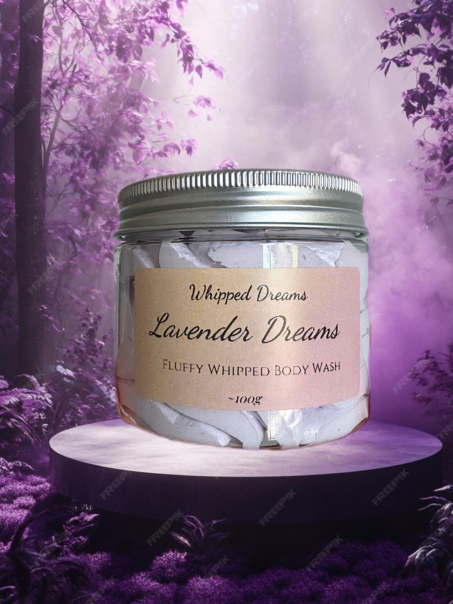 Lavender Dreams Fluffy Whipped Body Wash image 0
